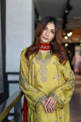Raad Luxury Embroidered Chiffon 3 Piece Stitched Suit RD25LEF SI02-678
